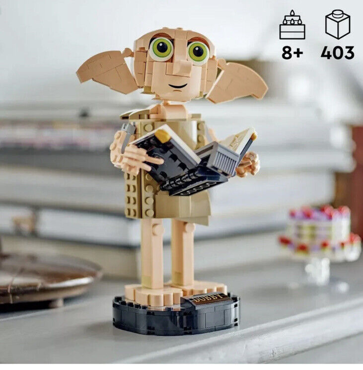 LEGO 76421 Dobby o elfo de Casa - LEGO Harry Potter - BricksDirect Condição  Nova.