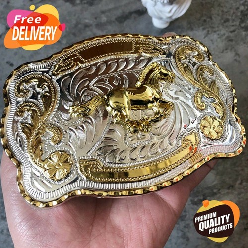 Alloy Belt Buckle Western Rodeo Ride 
