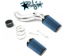Rudys Polished Cold Air Intake Oiled Filter For 13-16 Chevy Gmc 6.6 Lml Duramax