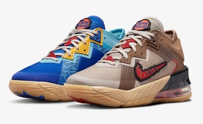 Nike Lebron 18 Low GS Youth Space Jam Wile E Coyote Roadrunner | eBay