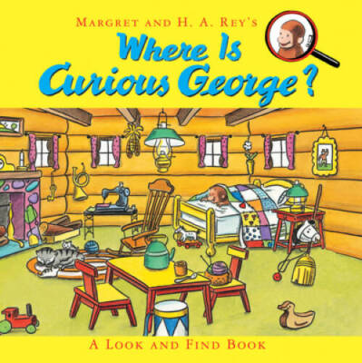 Where Is Curious George?: A Look and Find Book - Hardcover - VERY GOOD