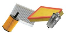 KIT 4 FILTRI TAGLIANDO SKODA FABIA 1.4 1.9 TDI DAL 2005
