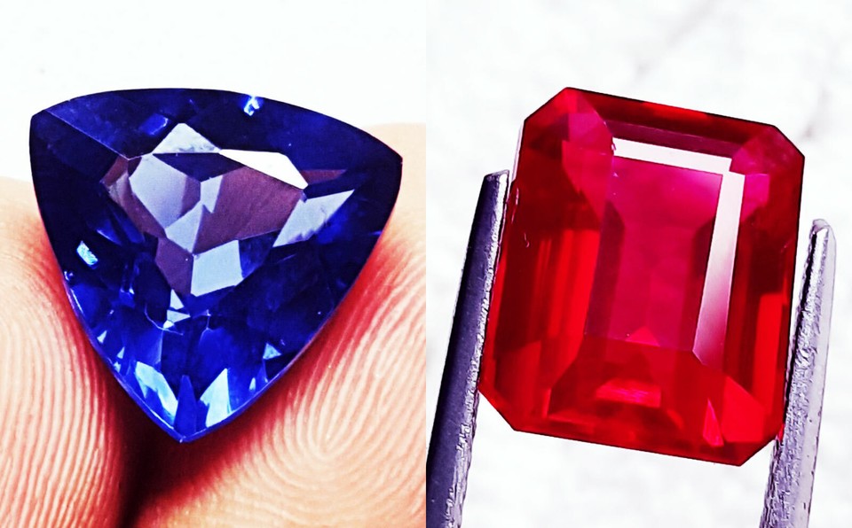 Tanzanite Naturelle 7 Carats – Couleur Violet Intense – Forme Coussin Carré (taille 10×10 Mm)