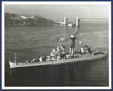 USS GALVESTON CLG-3 Guided Missile Cruiser 8 x 10 Official USN Photo
