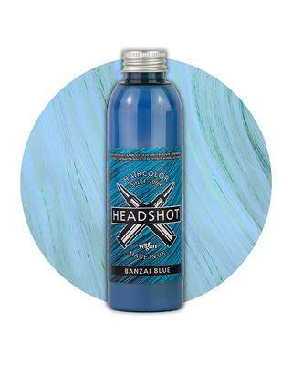 Headshot Banzai Blue Haartönung semi Haarfarbe 150 ml