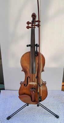Violin Stand with Bow Holder, Meisel Brand