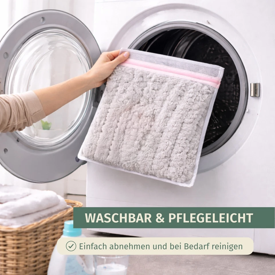 Flauschvorhang Türvorhang Insektenschutz Wohnwagen Camping Fadenvorhang Chenille - Bild 3 von 4