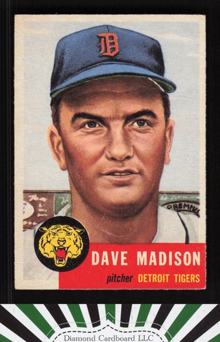 Dave Madison #99 1953 Topps card