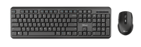 Trust TKM-350 Tastatur Und Maus Set, Kabellos, Deutsches Qwertz-Layout, FlüSsigk