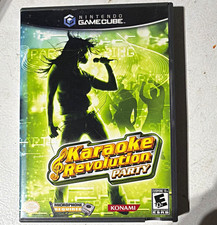 Konami Karaoke Revolution Party Nintendo GameCube Microphone Required E10+ NTSC