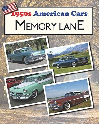 1950s American Cars Memory Lane: Large print picture book for dementia patie...