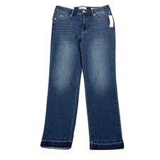 Nine West Jeans Womens Size 8 Gramercy Crop Stretch Soft Denim Slim Fit NWT