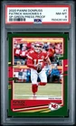 2020 PANINI DONRUSS SP-GREEN PRESS PROOF #1 PATRICK MAHOMES II PSA 8