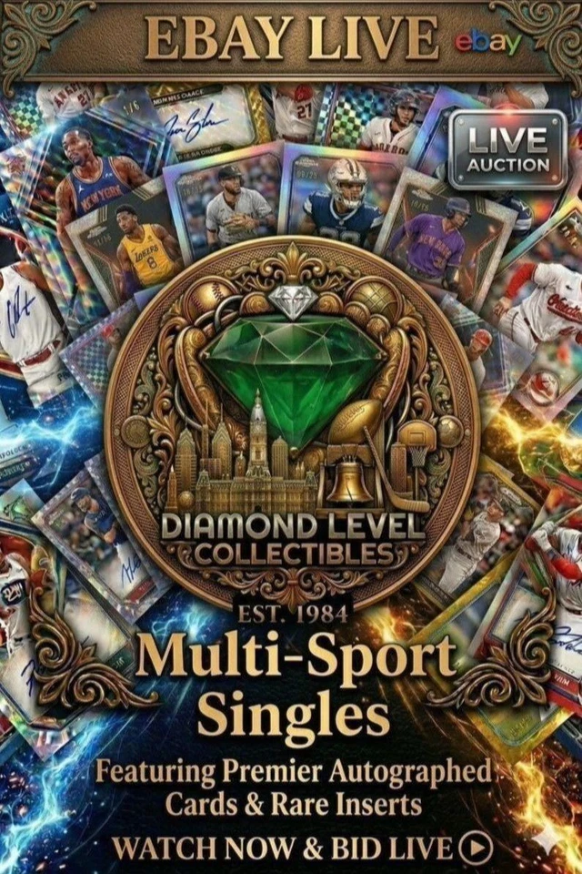 MULTI-SPORT SINGLES - SPORTS CARDS - AUTOS - MORE