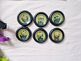 LEGO Bionicle Tohunga Store Display With Box Jala Huki Kongu Onepu Maku Matoro