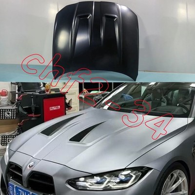2021-2026 Aluminum ALPHA N style Front Hood Vented Bonnet For BMW M3 G80 M4 G82