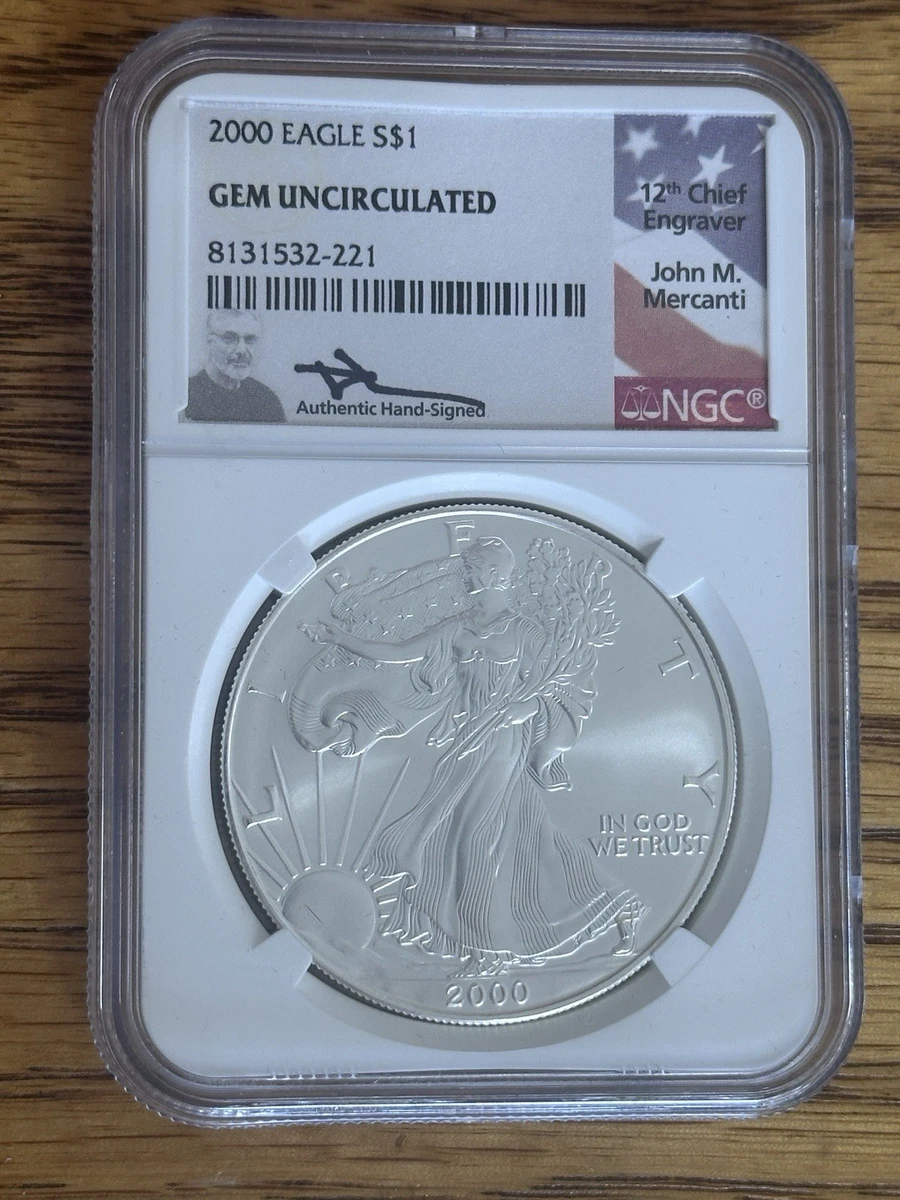 John Mercanti In Silver Bullion Coins for sale | eBay