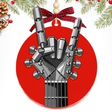 Guitar Ornaments for Christmas Tree - Music Gifts for Women Men for Guitar Pl...