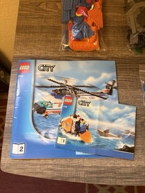 LEGO CITY: Coast Guard Helicopter & Life Raft (7738)