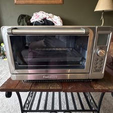 Cuisinart TOB-135N Deluxe Convection Toaster Oven Broiler Silver Stainless Steel