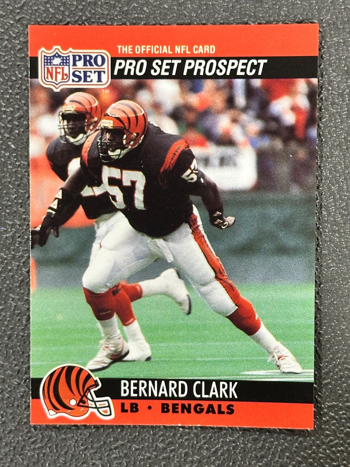 1990 Pro Set - Pro Set Prospect Bernard Clark #729 (RC)