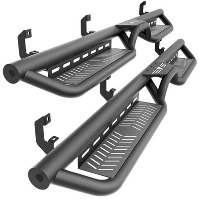  Double Cab Running Boards Side Steps Compatible with 2019-2026 Chevy Silverado