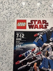 LEGO Star Wars 8086 Droid Tri-Fighter New Factory Sealed 7-12 256pcs