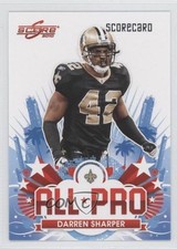 2010 Score All-Pro Scorecard 398/499 Darren Sharper #18 0t6
