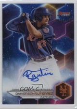 2023 Bowman's Best of Blue Refractor /150 Daiverson Gutierrez #B23-DG Auto 14ij