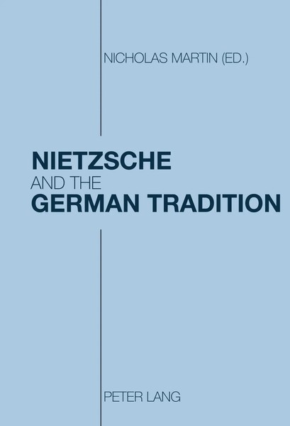 Nietzsche And The German Tradition Nicholas Martin Taschenbuch Englisch 2003-image