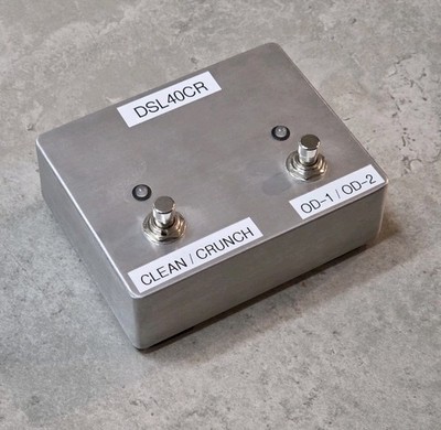 Custom 4-Way MIDI Footswitch For Marshall DSL40CR DSL100HR - No Cables
