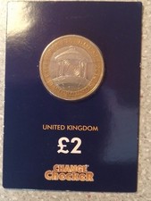 2014 Trinity House Two Pound Circulated Coin In Change Checker Card