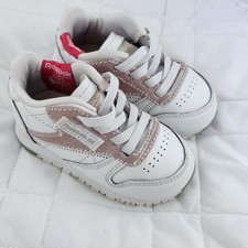 Reebok Classics Leather Trainers Baby Size 4 ...