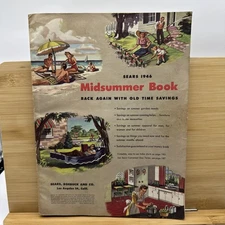 1946 SEARS MID SUMMER CATALOG ~ TOYS ~ Clothes  SWIMSUITS  Craftsman Tools MORE