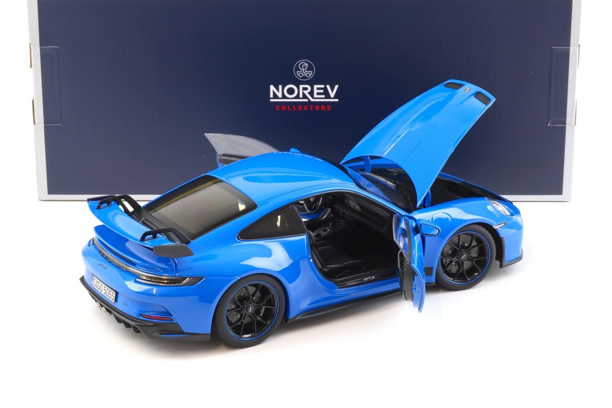 ノレブ 1/18 ポルシェ Porsche 911 GT3 2021 Blue 1/18 Norev 2021 Porsche 911 992 GT3 Touring (Gentian Blue