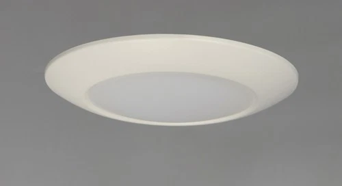 Maxim 57641WT Diverse 8"W LED Flush Mount Bowl Ceiling Fixture - - White - Picture 2 of 4
