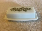 Vintage Pyrex Corelle Crazy Daisy Spring Blossom butter dish