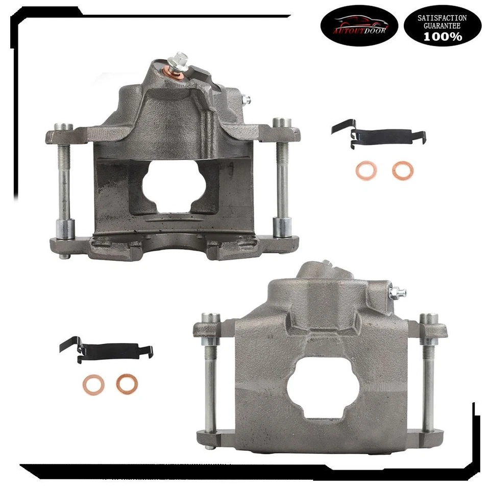 Front Brake Calipers Set (2) For Chevrolet C10 P10 G10 C20 G20 R20 K5 GMC Jimmy - Image 2 of 4