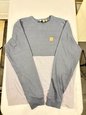 QuickSilver Crewneck Sweatshirt Men s XL Dark Gray / Light Gray 