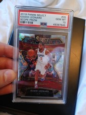 2019 Panini Select Kawhi Leonard Scope Prizm Psa 10