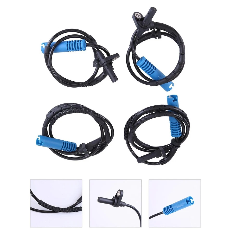 New E90 E91 325xi 328xi 335i xDrive 4PieceFOR ABS Wheel Speed Sensor Set Foto 2 de 4