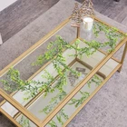 Green Frosted Foliage Christmas Garland - 160cm table decor festive decor