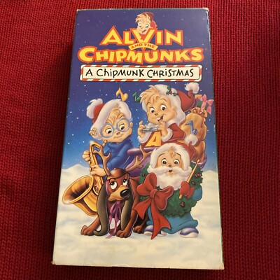 Alvin and the Chipmunks - A Chipmunk Christmas (VHS, 1992)