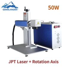 JPT Laser 50W Split Fiber Laser Marking Machine Laser Engraving CA Pickup