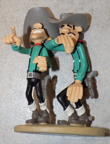 Figurine Lucky Luke Les Dalton Bagnards - Résine Atlas/Leblon Delienne - Occasion