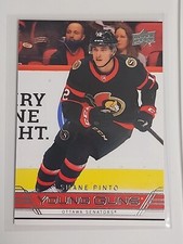 2021-22 Upper Deck #T-79 Shane Pinto Young Guns Retro Rookie Card Get it Graded!. rookie card picture