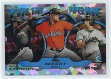 Miami Marlins 2019 Bowman Chrome Talent Pipeline #TP-MIA Atomic Refractor 7/150