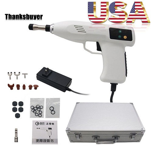 Chiropractic Adjusting Tool Gun Therapy Spine Activator Correction Massager USA