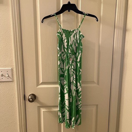Lilly Pulitzer for Target Jumpsuit Boom Boom Palm Leaves Mädchen Gr. XS 4-5