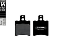 BremsbeläGe Galfer FD171G1050 Semi-Metall Scooter Vorne, 6,4Mm FüR Yamaha Aerox
